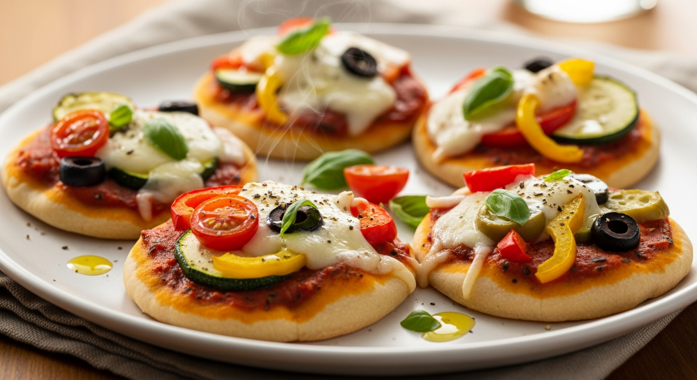 Simple smashed peas on toast with fresh herbs, a toddler-friendly spring snack on a small plate